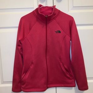 Pink north face